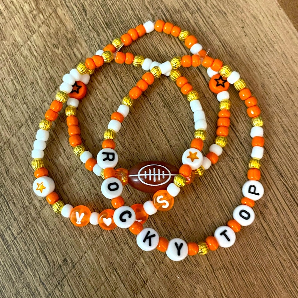 Tennessee Vols Football Bracelets
